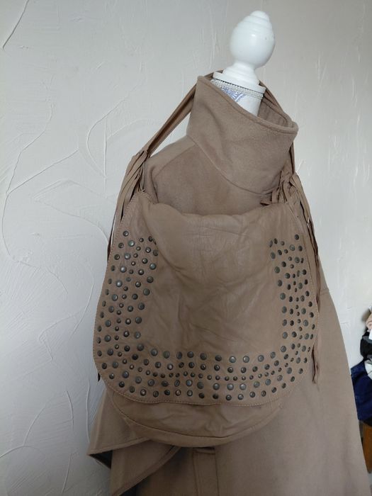 Torebka z miękkiej skórki