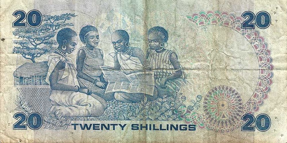 Notas antigas - Quénia