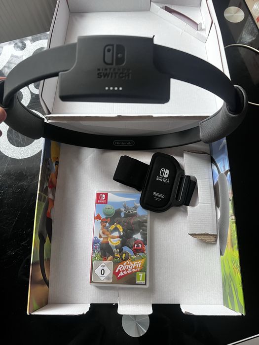 Nintendo ringfit гра для фізкультури