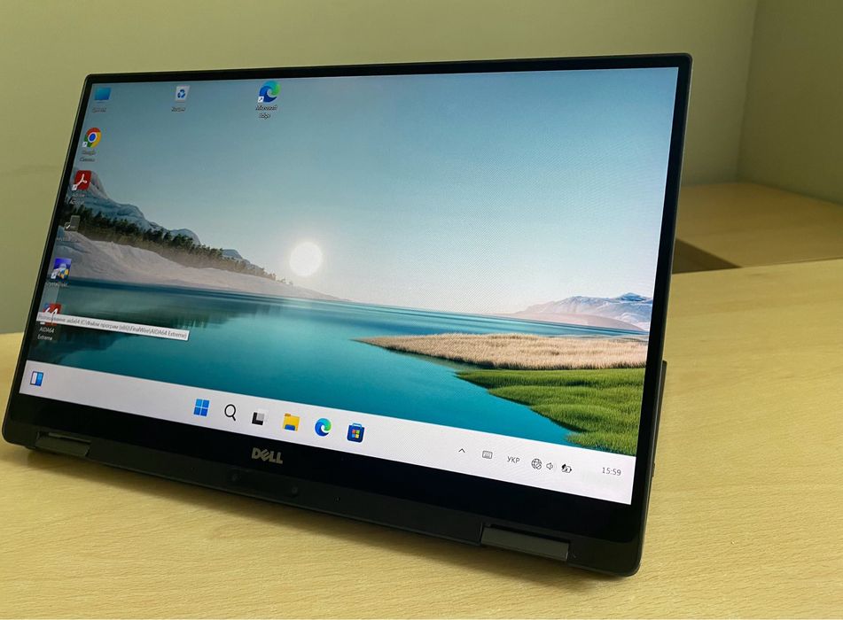 Трансформер 13.3" IPS•DELL XPS 9365•Core i5-7Y57•8•256 УльтраТонкий