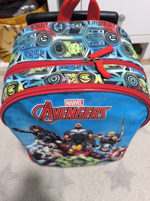 Mochila escolar com trolley Avengers Marvel