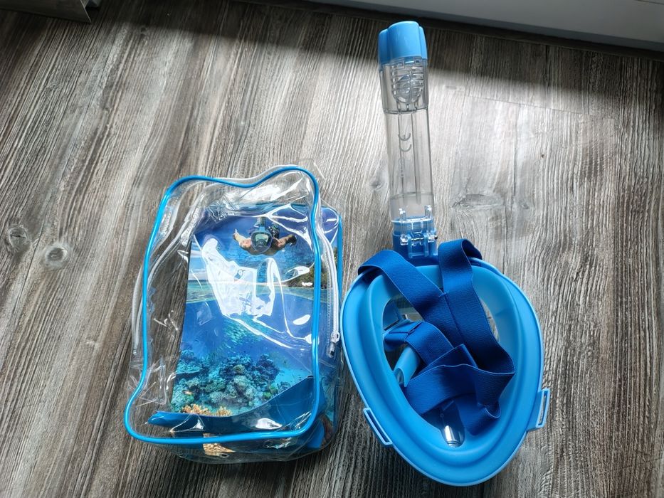Maska do nurkowania snorkel mask nowa L/ XL