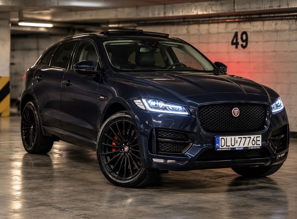 Jaguar F-Pace Jaguar F-Space Sport Panorama Skóra Led 152 tyś km.