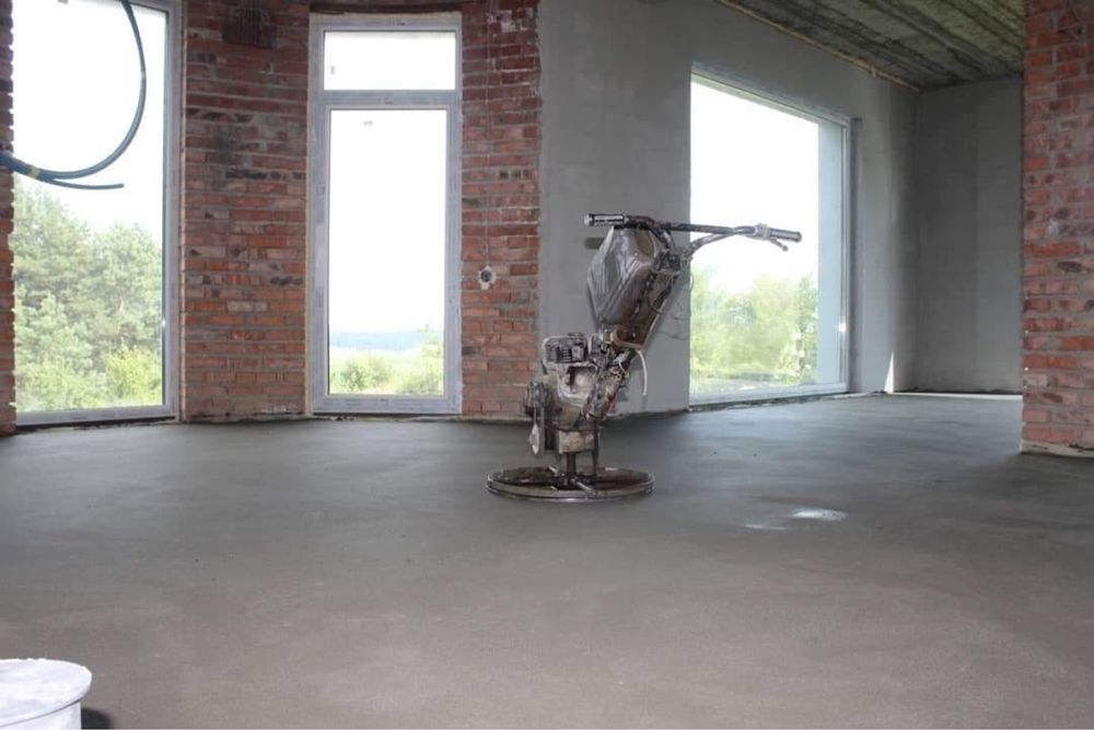 напівсуха стяжка! стяжка підлоги! напівсуха стяжка ціна!