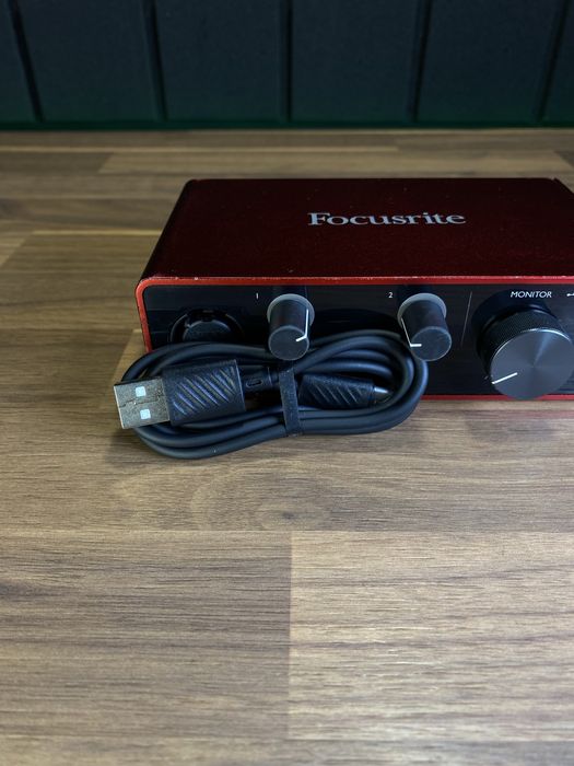 Focusrite Scarlett Solo 3rd Gen (Доставимо кур’єром — БЕЗКОШТОВНО!)