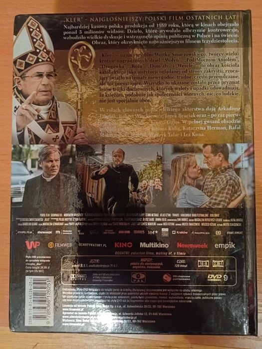 Film Kler. Płyta DVD