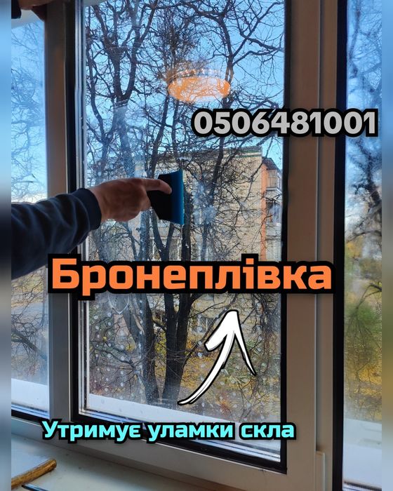 Бронеплівка на вікна