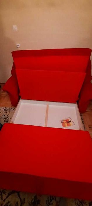 wypoczynek 2 os. z opcją spania fotele + 1 + 1