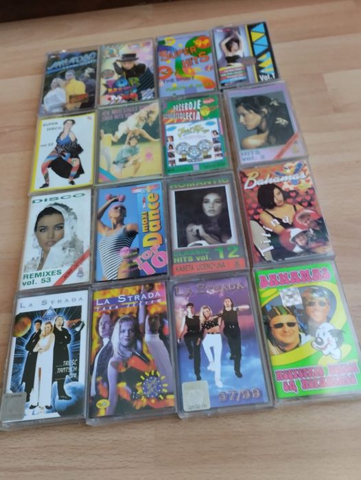 Przeboje dziesieciolecia v.5 v.6 v.9 Bravo hits v.3 v.4 Tact disco