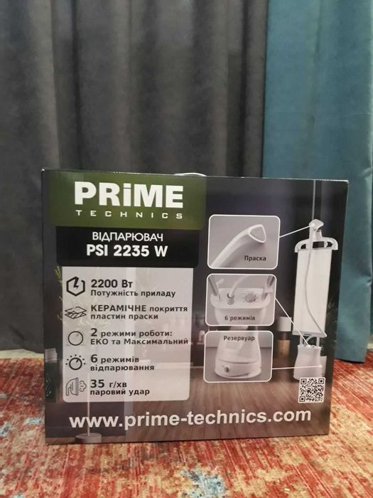 Відпарювач (отпариватель) PRIME Technics PSI 2235 W