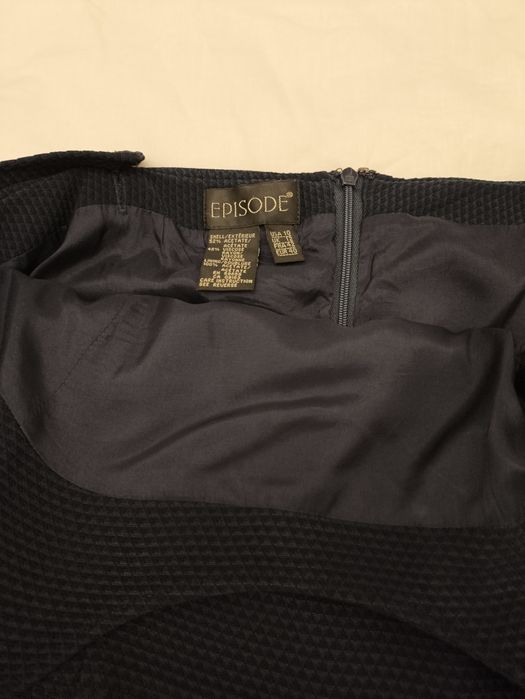 Vestido azul marinho, marca Episode, tamanho S