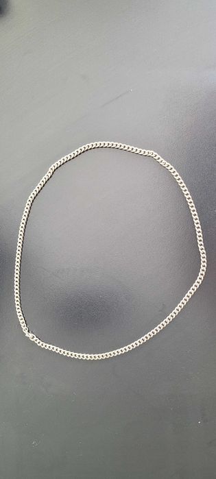 Srebrny łancuszek pancerka 50cm 22g p.925