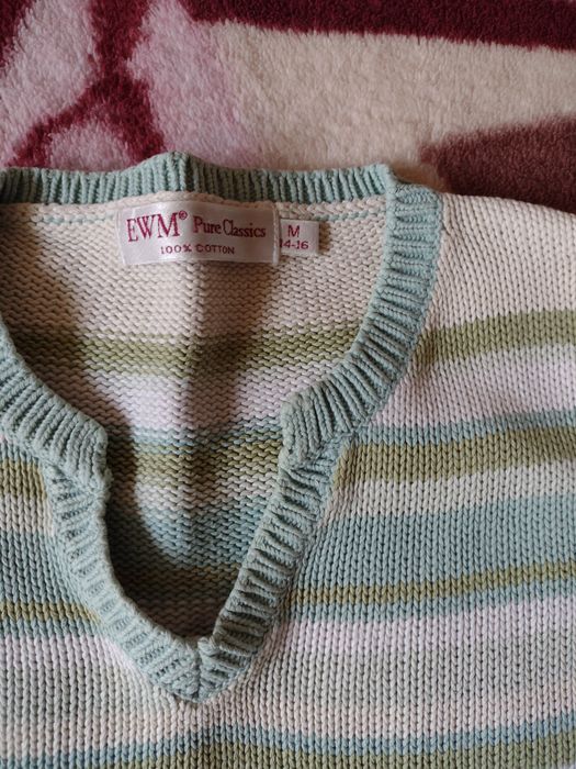 Sweter bawełniany M