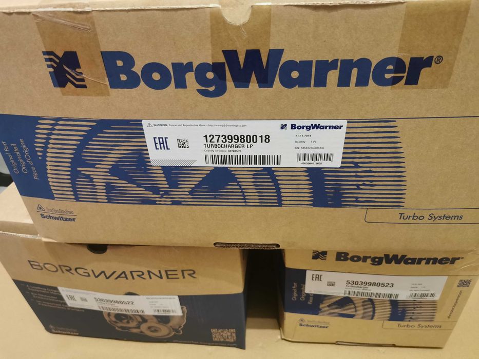 Turbosprężarki kpl BMW M50d  N57D30C 381 km