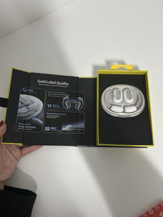 Earbuds Baseus Eli Sport 1 Open-Ear TWS Stellar Wireless White