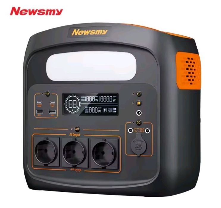 Зарядна станція 1800W, 1024Wh LiFePO4, нова