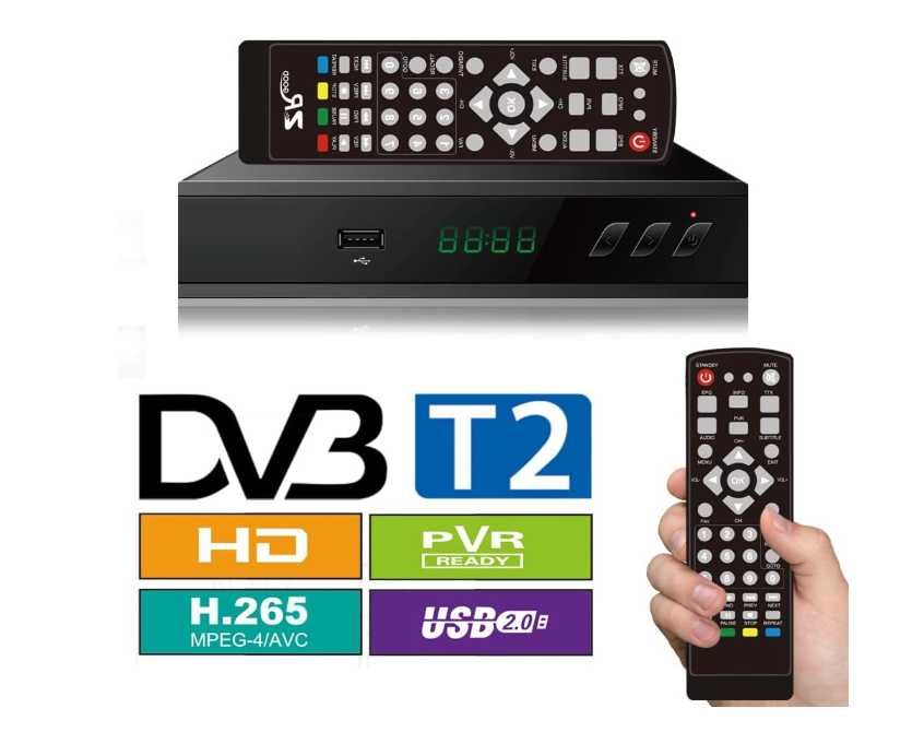 Odbiornik cyfrowy DVB T2 HEVC z rozdzielczością ALTA