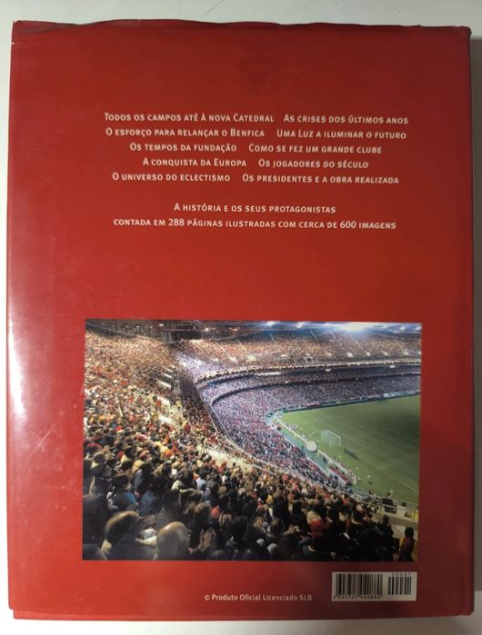 Livro Benfica 100 anos de Lenda