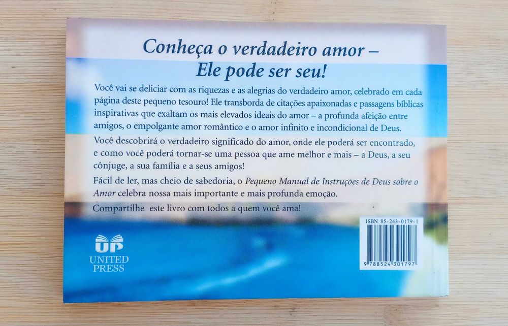 Amor, Pequeno Manual de Instruções de Deus Sobre o