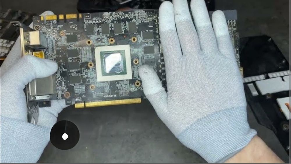 Обслуживание и чистка Видеокарт ремонт ПК и ноутбуков