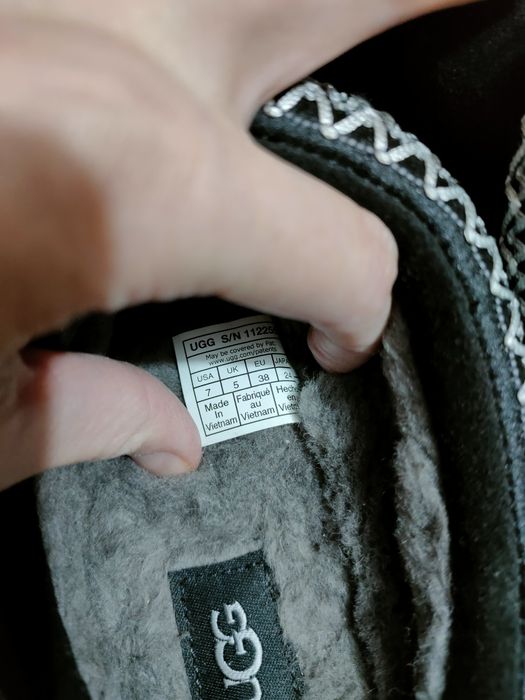 Угг Tazz чорні угги Ugg