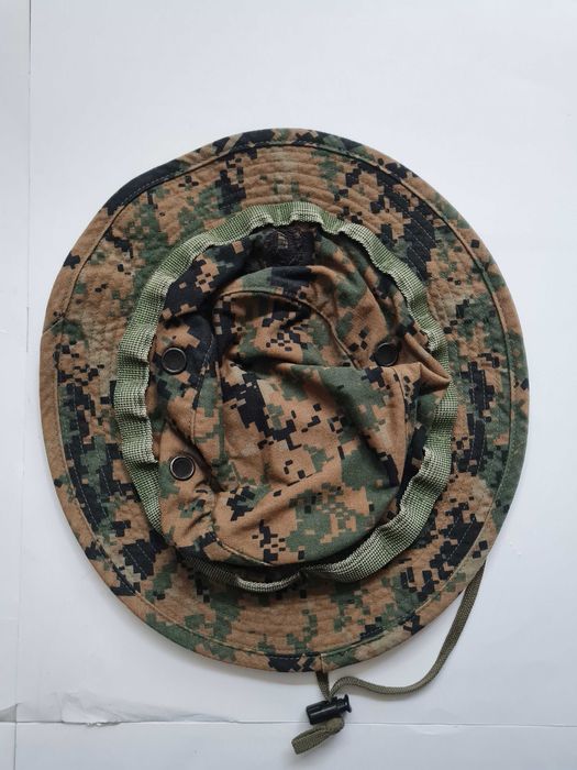 Czapka kapelusz US Army USMC Marpat Woodland boonie hat Medium