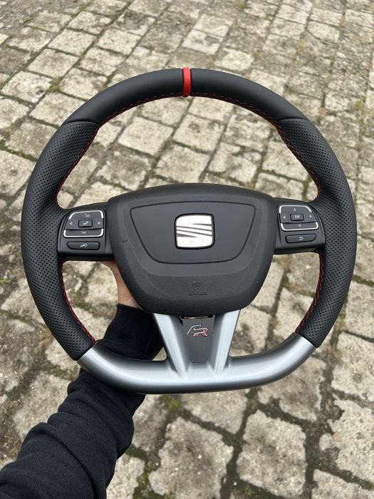 Kierownica Seat FR II polift Lift nowa skóra kompletna