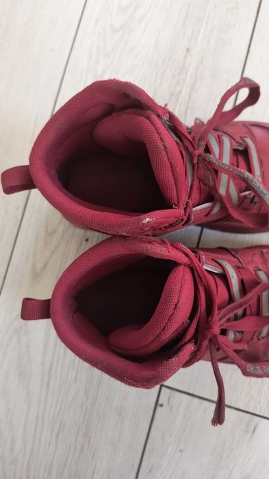 Buty za kostkę czerwone Sprandi r.32