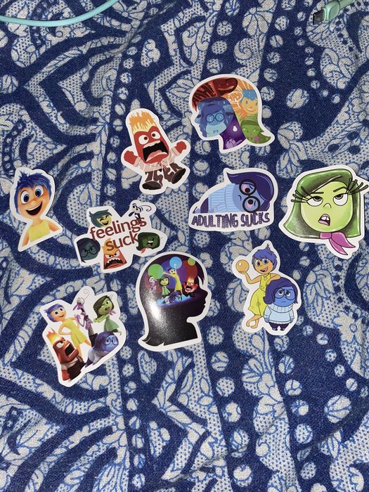 Autocolantes inside out 2  / Divertida Mente 2  - novo