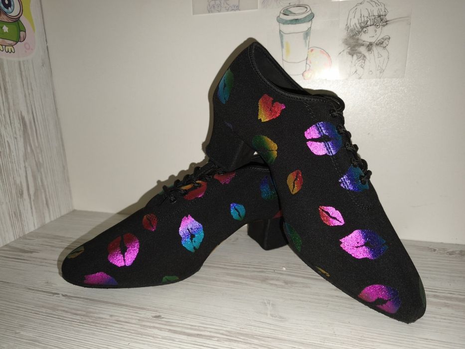 Туфли для бальних танців з губками