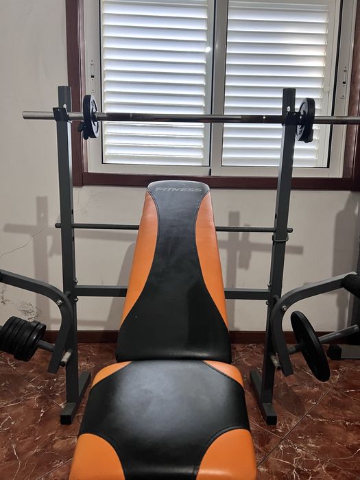 Banco de Musculação Fitness – Completo e Ajustável
