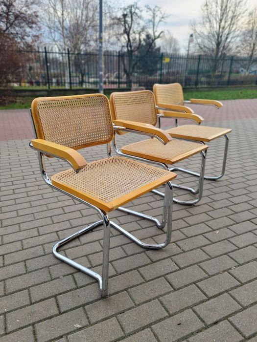 Krzesło Cesca,Marcel Breuer,Bauhaus,Włochy, ,Mid-Centry,vintage design