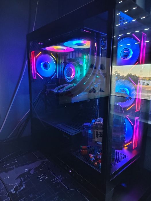 PC Gaming All RGB |  RTX 5060 | Ryzen 7 9700X | 16GB DDR5 | WaterCooling