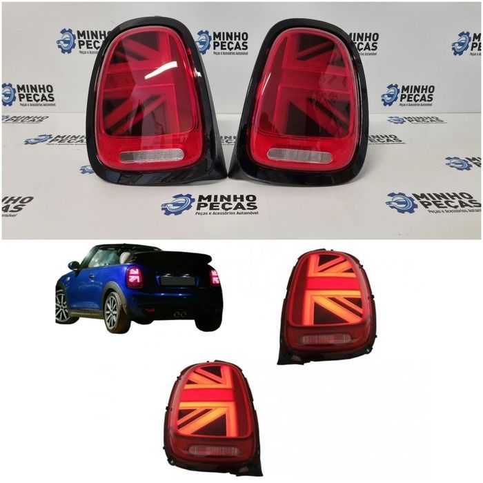 Farolins Traseiros MINI ONE (F55/F56/F57) Look JCW Red