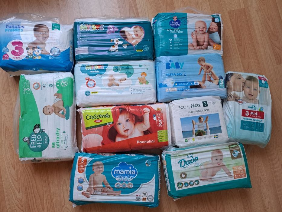 Підгузники Pampers, dada,lupilu, mamia, happi, crescendo,dodot