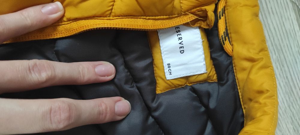 Kurtka jesienno-wiosenna dla niemowlaka