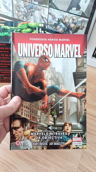 Coleção completa Poderosos Herois Marvel 15 livros