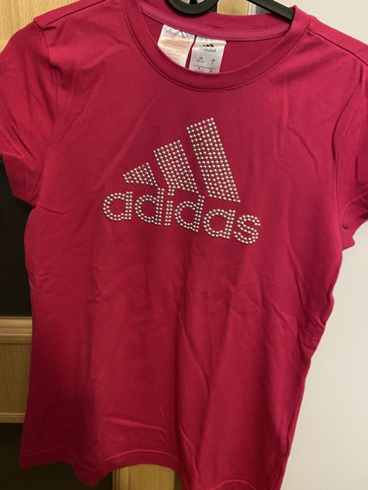 Różowa Koszulka Adidas