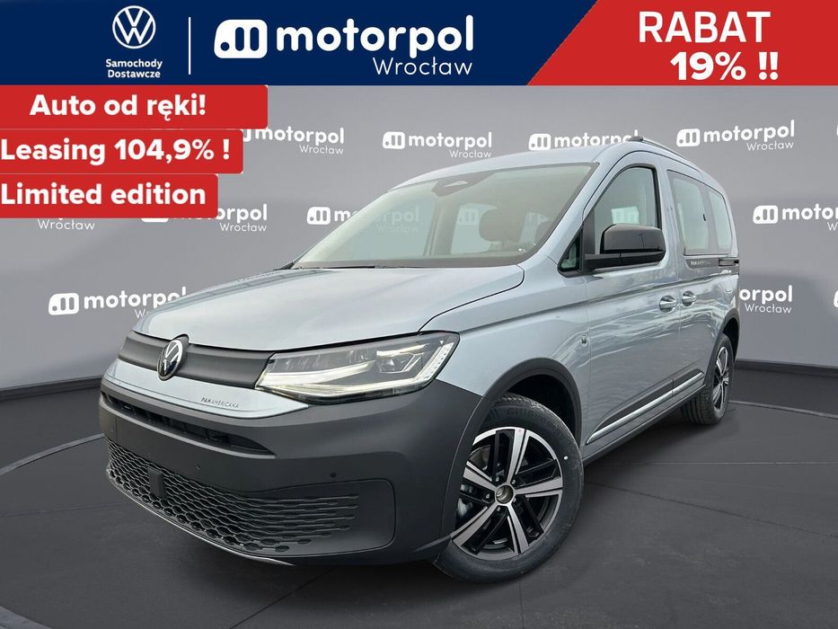 Volkswagen Caddy PanAmericana AUTOMAT 1.5 TSI 116KM, rozstaw osi: 2755 mm