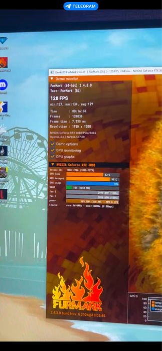 Ігровий компʼютер RTX 3080 Ryzen 5 5500 32 GB SSD