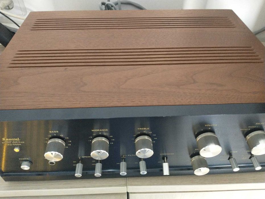 Sansui AU-555A po recapie
