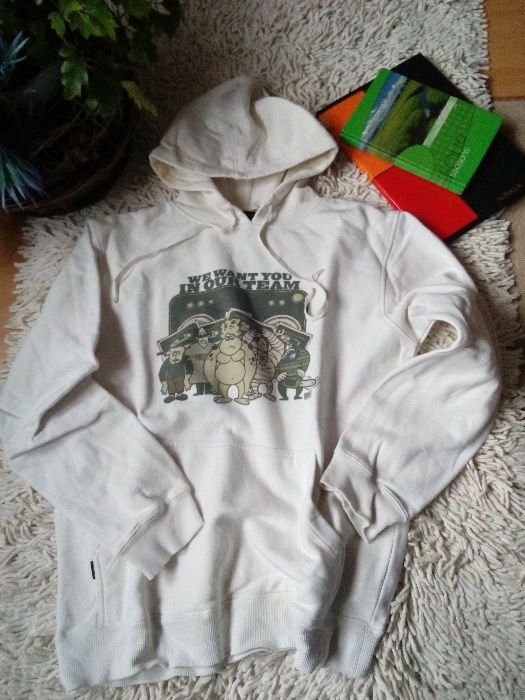 Cropp wygodna bluza z kapturem męska kangurka ciepła rozmiar L