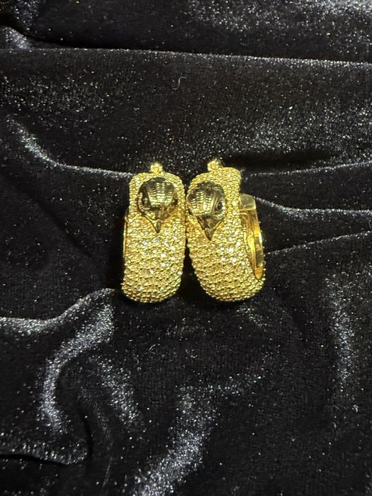 Вінтажні сережки-кільця Kurt Geiger