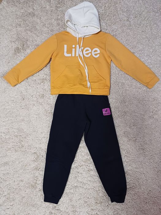 Костюм спортивний кофта Likee штани теплі 122-128р