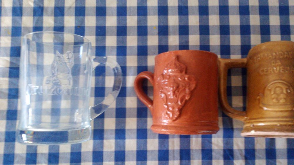 Canecas de Cerveja, copos com motivos de automóveis antigos