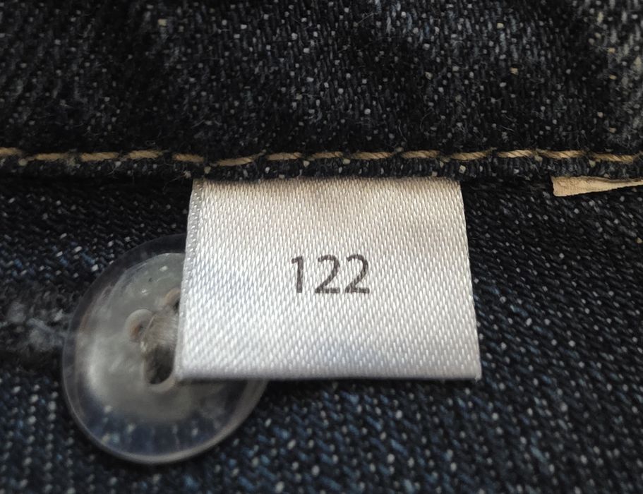 Kurtka jeansowe roz 122cm