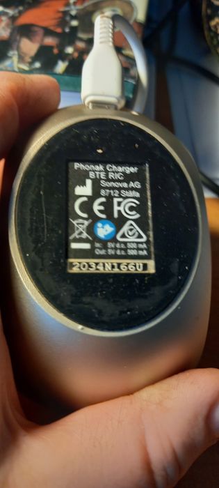 Ładowarka do aparatów słuchowych Phonac Charger BTE RIC