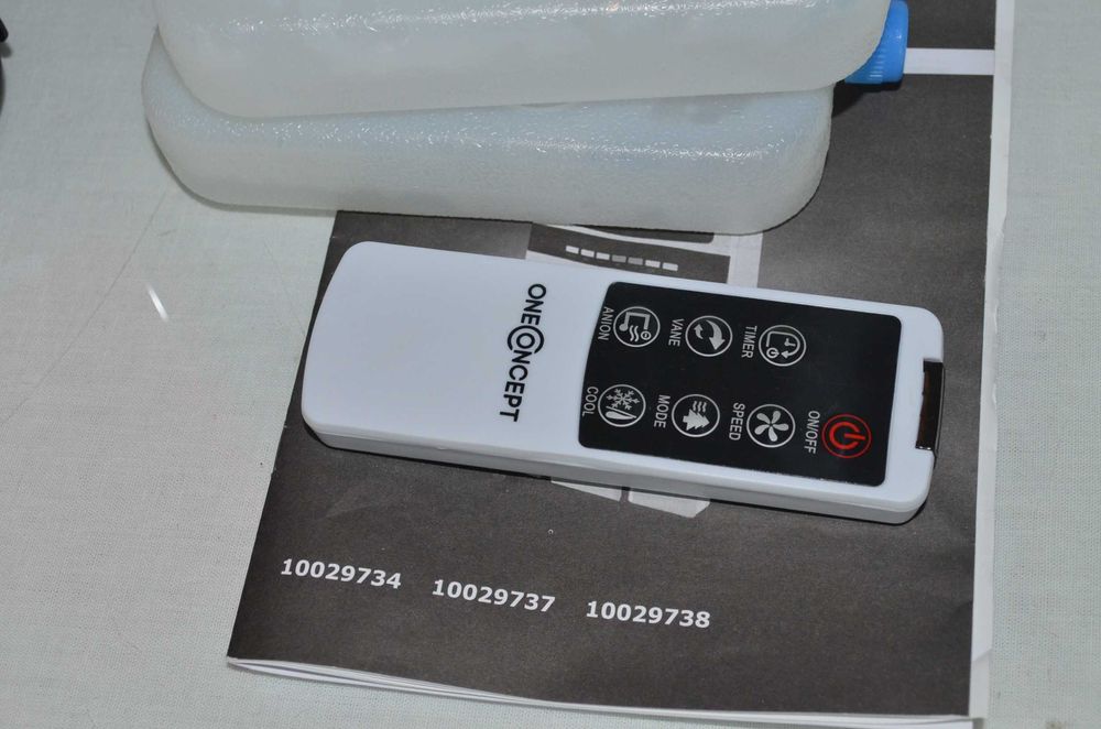 Klimator klimatyzator schładzacz OneConcept Baltic Red