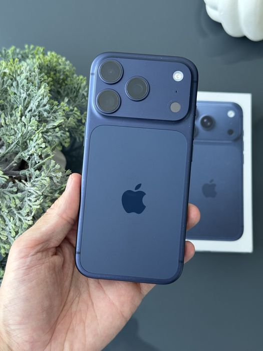 iPhone 17 Pro 256gb Deep Blue Neverlock АКБ 100% Айфон фізсім гарантія