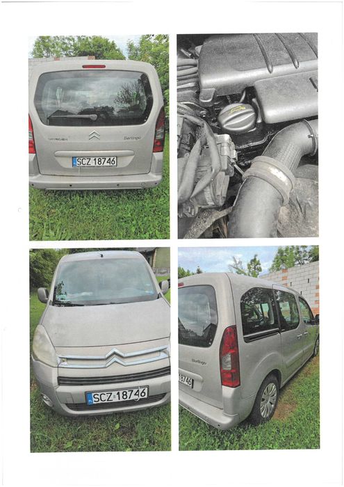 samochód osobowy Citroen Berlingo